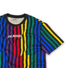 Load image into Gallery viewer, Guess Striped T-shirt L