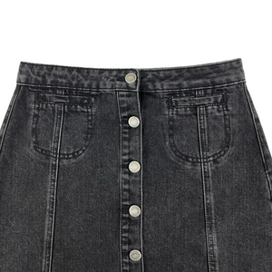 Vintage Denim Skirt Small