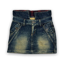 Load image into Gallery viewer, Vintage Mini Denim Skirt 30