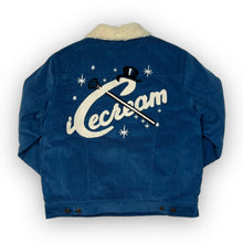 Load image into Gallery viewer, Ice Cream Sherpa Denim Jacket Medium