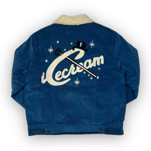 Ice Cream Sherpa Denim Jacket Medium