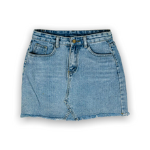 Load image into Gallery viewer, Vintage Mini Denim Skirt 27”