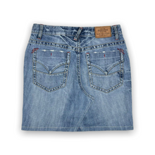 Load image into Gallery viewer, Vintage Mini Denim Skirt 30