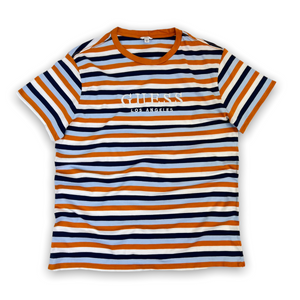 Guess Striped T shirt Small The Preloved Hype Store